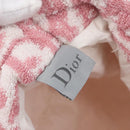 Christian Dior Trotter Canvas Purse Hand Bag pile Pink Auth SW2186A-9