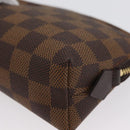 LOUIS VUITTON Damier Ebene Pochette Cosmetic PM Pouch N47516 LV Auth SW2192-16