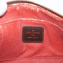 LOUIS VUITTON Damier Ebene Pochette Cosmetic PM Pouch N47516 LV Auth SW2192-9
