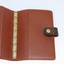 LOUIS VUITTON Monogram Agenda PM Day Planner Cover R20005 LV Auth SW2193-15
