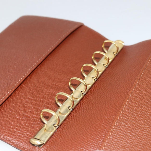 LOUIS VUITTON Monogram Agenda PM Day Planner Cover R20005 LV Auth SW2193