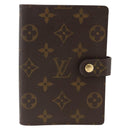 LOUIS VUITTON Monogram Agenda PM Day Planner Cover R20005 LV Auth SW2193-2