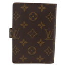 LOUIS VUITTON Monogram Agenda PM Day Planner Cover R20005 LV Auth SW2193-3