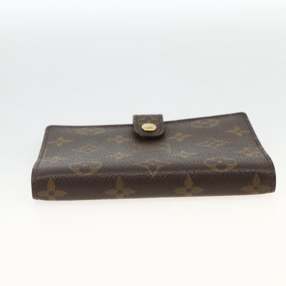 LOUIS VUITTON Monogram Agenda PM Day Planner Cover R20005 LV Auth SW2193