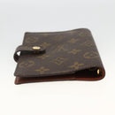 LOUIS VUITTON Monogram Agenda PM Day Planner Cover R20005 LV Auth SW2193-6