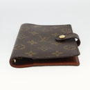 LOUIS VUITTON Monogram Agenda PM Day Planner Cover R20005 LV Auth SW2193-7