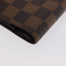 LOUIS VUITTON Damier Ebene Agenda PM Day Planner Cover R20700 LV Auth SW2194-16