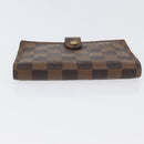 LOUIS VUITTON Damier Ebene Agenda PM Day Planner Cover R20700 LV Auth SW2194-4