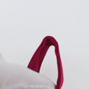 CELINE Circle Pouch Nylon Pink Gold Auth SW2195A-8