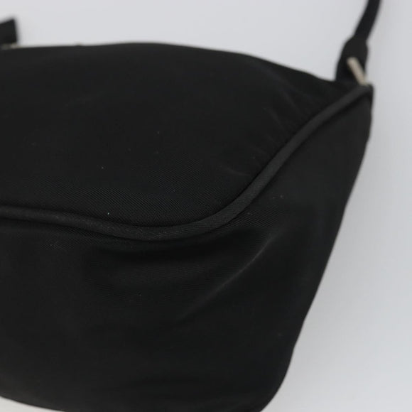 PRADA Handtasche Nylon Schwarz Silber Original SW2198