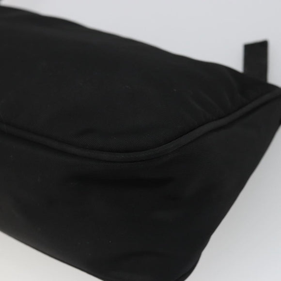 PRADA Handtasche Nylon Schwarz Silber Original SW2198