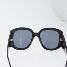CHANEL Sunglasses plastic Black CC Auth SW2199A - 0