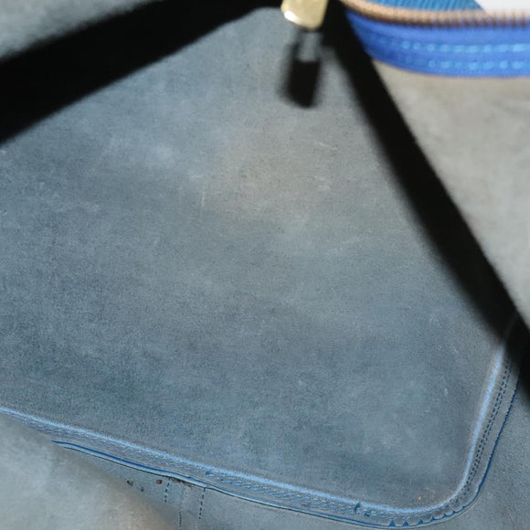 LOUIS VUITTON Epi Keepall 55 Boston Bag Toledo Blue M42955 LV Auth sw220