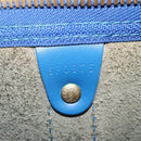 LOUIS VUITTON Epi Keepall 55 Boston Bag Toledo Blue M42955 LV Auth sw220-12
