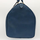 LOUIS VUITTON Epi Keepall 55 Boston Bag Toledo Blue M42955 LV Auth sw220-3