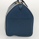 LOUIS VUITTON Epi Keepall 55 Boston Bag Toledo Blue M42955 LV Auth sw220-4