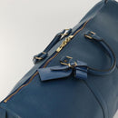 LOUIS VUITTON Epi Keepall 55 Boston Bag Toledo Blue M42955 LV Auth sw220-6