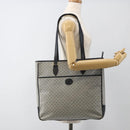 GUCCI Micro GG Supreme Tote Bag PVC Navy Gold 002 39 0149 Auth SW2203-23
