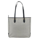 GUCCI Micro GG Supreme Tote Bag PVC Navy Gold 002 39 0149 Auth SW2203-2