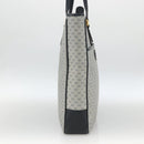 GUCCI Micro GG Supreme Tote Bag PVC Navy Gold 002 39 0149 Auth SW2203-3