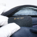 GUCCI GG Supreme Sherry Line Bag PVC Navy Gold Red 68 02 005 Auth SW2204-25