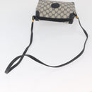 GUCCI GG Supreme Shoulder Bag PVC Navy Gold 007 58 0093 Auth SW2206-7