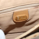 GUCCI Micro GG Supreme Shoulder Bag PVC Beige Gold 007 49 5548 Auth SW2207-19