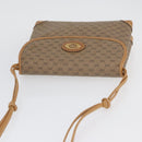 GUCCI Micro GG Supreme Shoulder Bag PVC Beige Gold 007 49 5548 Auth SW2207-6