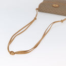 GUCCI Micro GG Supreme Shoulder Bag PVC Beige Gold 007 49 5548 Auth SW2207-7