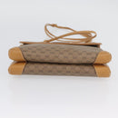GUCCI Micro GG Supreme Shoulder Bag PVC Beige Gold 007 49 5548 Auth SW2207-5