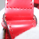 LOUIS VUITTON Epi Sac Depaule PM Shoulder Bag Red M80207 LV Auth sw221-12