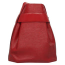 LOUIS VUITTON Epi Sac Depaule PM Shoulder Bag Red M80207 LV Auth sw221-2