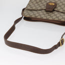 GUCCI GG Supreme Shoulder Bag PVC Beige Gold Auth SW2211-7
