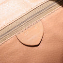 CELINE Macadam Canvas Backpack PVC Leather Brown Gold Auth SW2219-20
