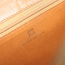 GIVENCHY Hand Bag Canvas Beige Gold Auth SW2228A-18