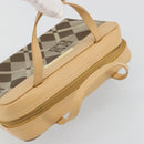 GIVENCHY Hand Bag Canvas Beige Gold Auth SW2228A-6