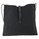 Christian Dior Shoulder Bag Canvas Black Auth SW2230A-2