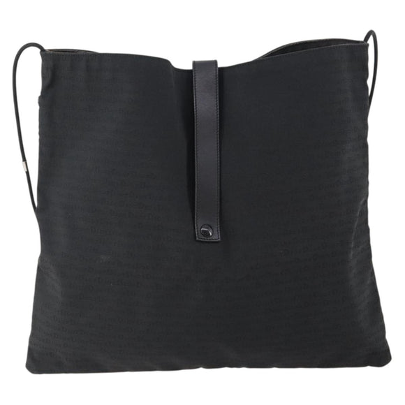 Christian Dior Shoulder Bag Canvas Black Auth SW2230A