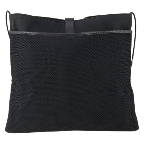 Christian Dior Shoulder Bag Canvas Black Auth SW2230A