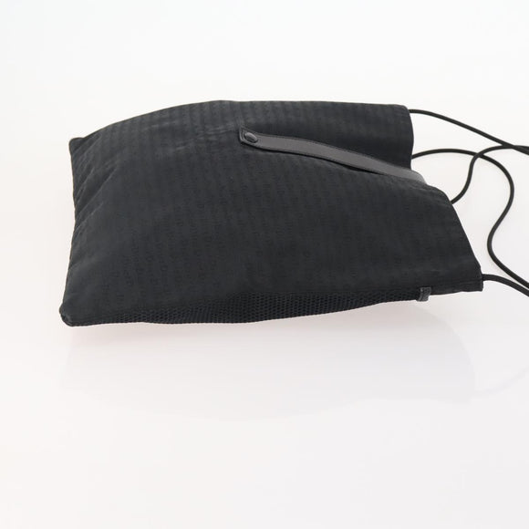 Christian Dior Shoulder Bag Canvas Black Auth SW2230A