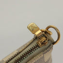 LOUIS VUITTON Damier Azur Mini Pochette Accessoires Pouch N63005 Auth sw224-8