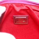 FENDI Zucchino Canvas Hand Bag Gold Auth SW2240A-20
