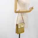 LOUIS VUITTON Monogram Vernis Motto Accessory Pouch Gris M91030 LV Auth SW2241-20