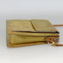 LOUIS VUITTON Monogram Vernis Motto Accessory Pouch Gris M91030 LV Auth SW2241-4
