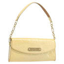 LOUIS VUITTON Vernis Sunset Bluebird Bag Rose florentine M91626 LV Auth SW2242-1
