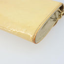 LOUIS VUITTON Vernis Sunset Bluebird Bag Rose florentine M91626 LV Auth SW2242-15