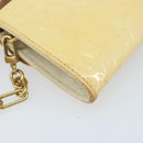 LOUIS VUITTON Vernis Sunset Bluebird Bag Rose florentine M91626 LV Auth SW2242-16