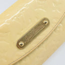 LOUIS VUITTON Vernis Sunset Bluebird Bag Rose florentine M91626 LV Auth SW2242-17