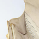 LOUIS VUITTON Vernis Sunset Bluebird Bag Rose florentine M91626 LV Auth SW2242-21