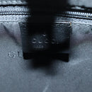 GUCCI Jackie Swirl Print Shoulder Bag Velvet Black Silver 001 3306 Auth SW2243SM-17